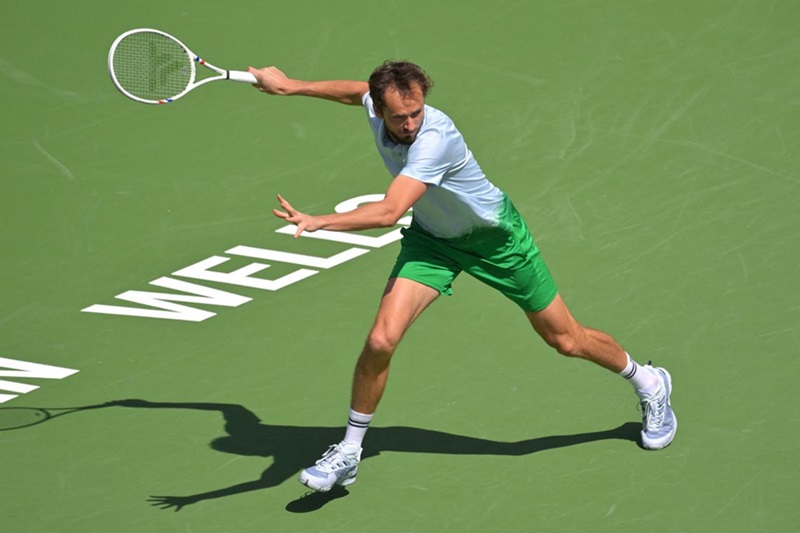 Medvedev không thể vào chung kết Indian Wells 2025