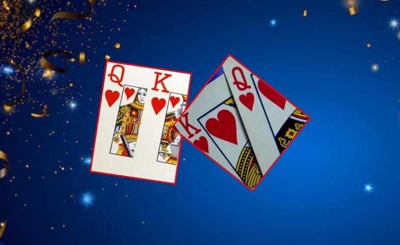 Royal Match đề cập đến sự xuất hiện của 2 quân K và Q