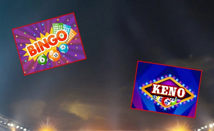 Keno và Bingo có nhiều nét tương đồng nhưng cũng tồn tại những đặc trưng riêng
