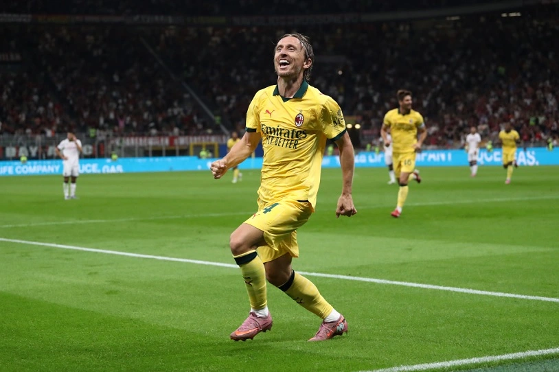 Luka Modric phá kỷ lục ghi bàn Serie A