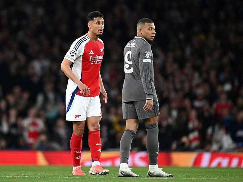 Mbappe cùng Real từng nhận trái đắng trước Arsenal tại Champions League 2024/25