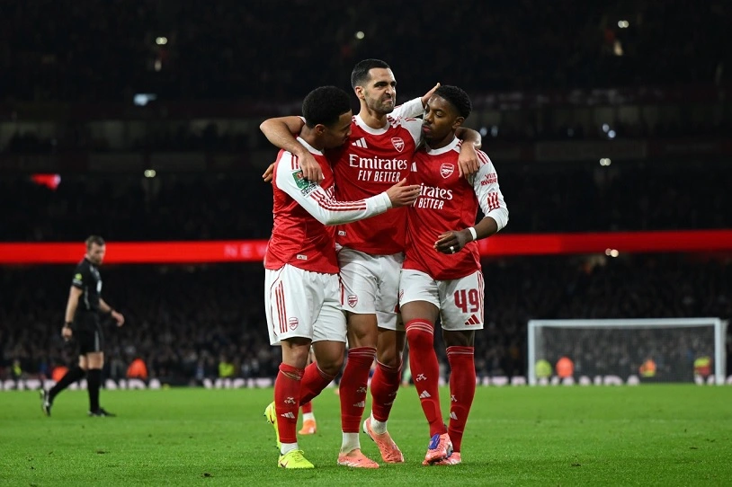 Kết quả Arsenal vs Brighton: Nhẹ nhàng đi tiếp Arsenal vượt qua Brighton