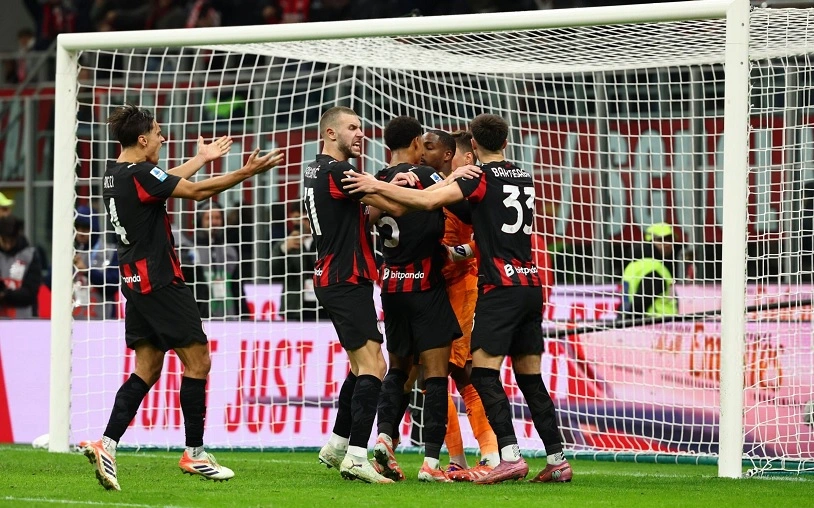 Kết quả AC Milan vs AS Roma: Chấm pen định mệnh AC Milan vượt qua AS Roma