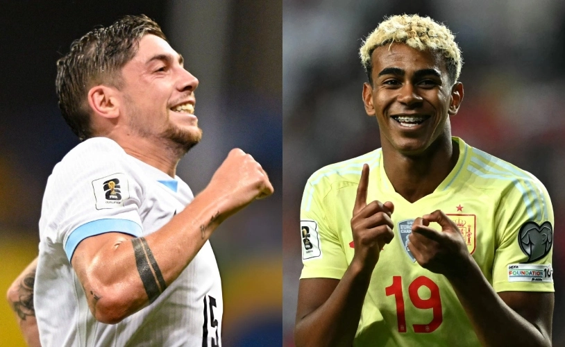 Uruguay vs Tây Ban Nha tạo nên cặp đấu được chờ đợi ở vòng bảng World Cup 2026